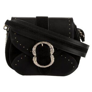 Sézane Leather Crossbody Bag